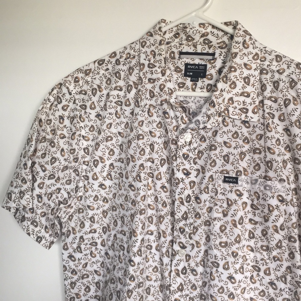 RVCA Paisley Shirt